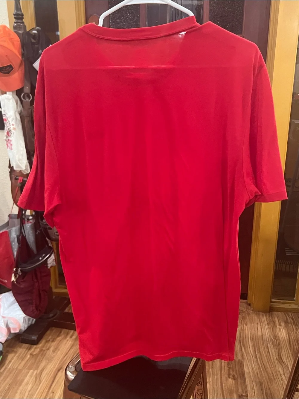 The North Face Red Logo shirt- Classic Branding